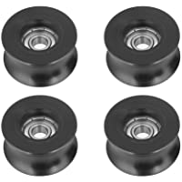 De Tipo U Poleas - Guía de 4Pcs 0840UU U-Ranura de la polea del Rodillo de la Rueda en Forma de U Ranura de guía de la…